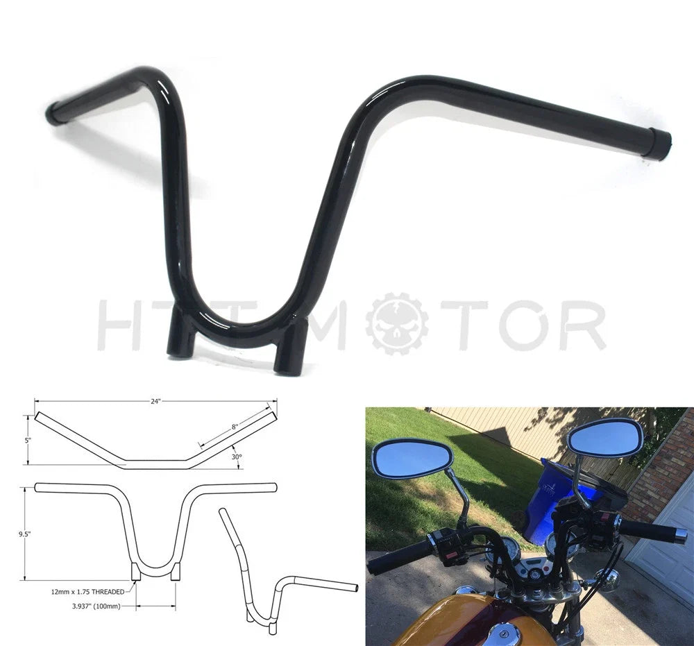 Bootlegger Handlebar (1970-1973) for Yamaha TX650