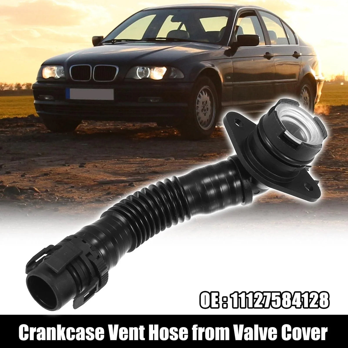 Crankcase Vent Hose for BMW X3 X5 X6 (2011–2017) 11127584128