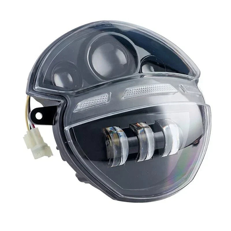 2009-2013 Ducati Monster Black LED Headlight Assembly