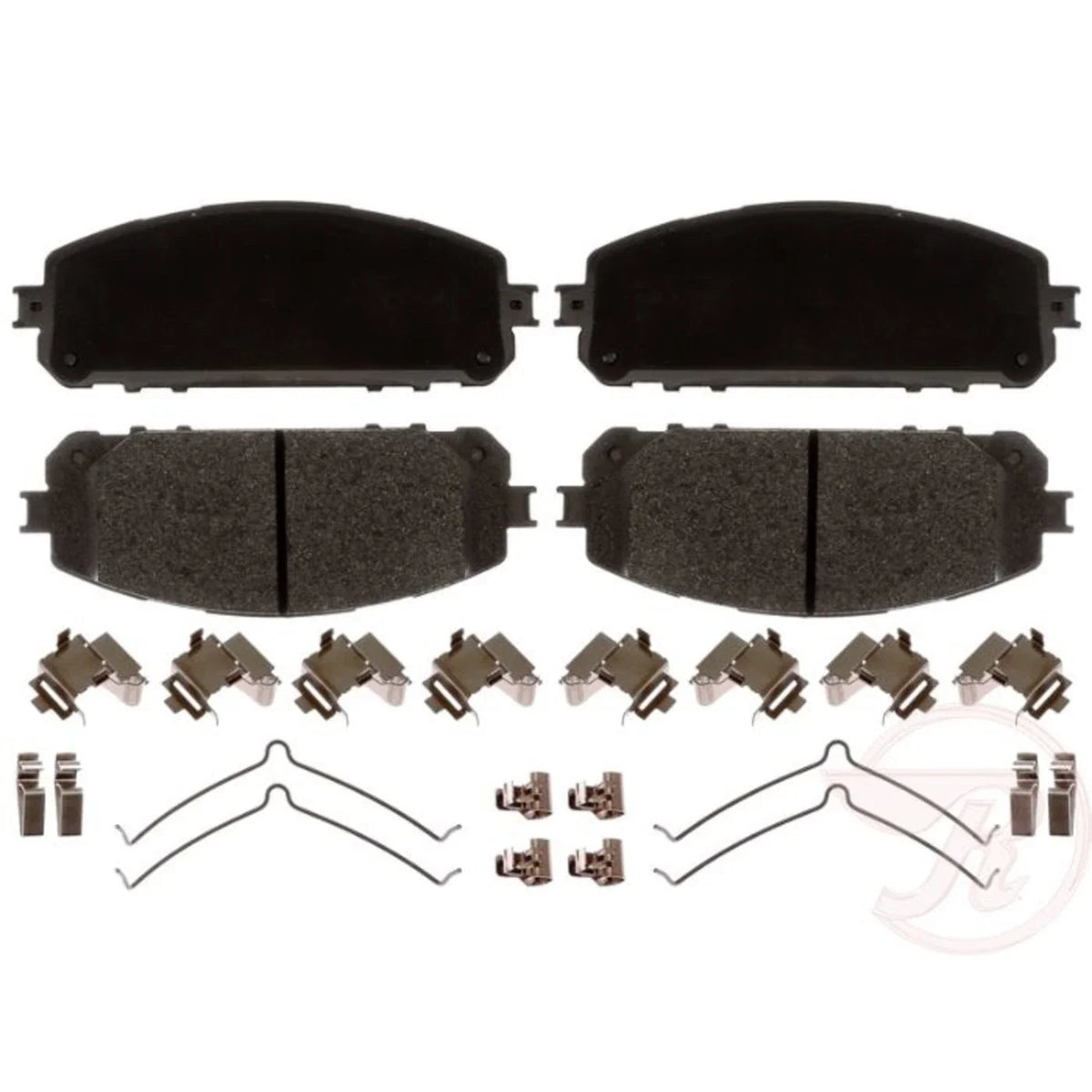 Front Brake Pads for Jeep Cherokee (2014–2021)