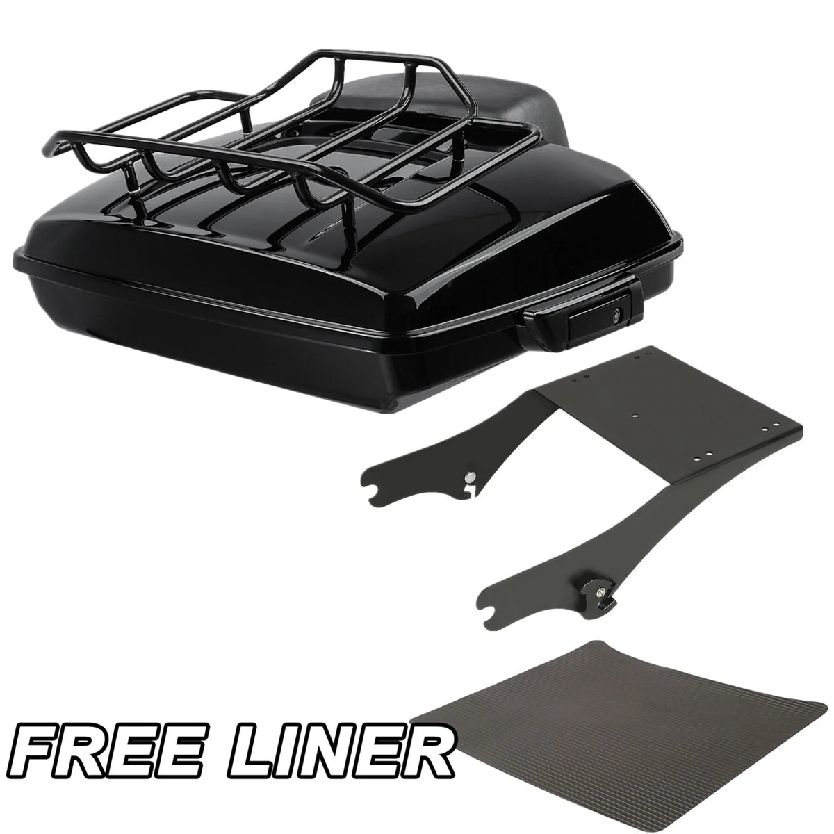 Backrest Rack for Trunk on Harley Touring 1997-2008