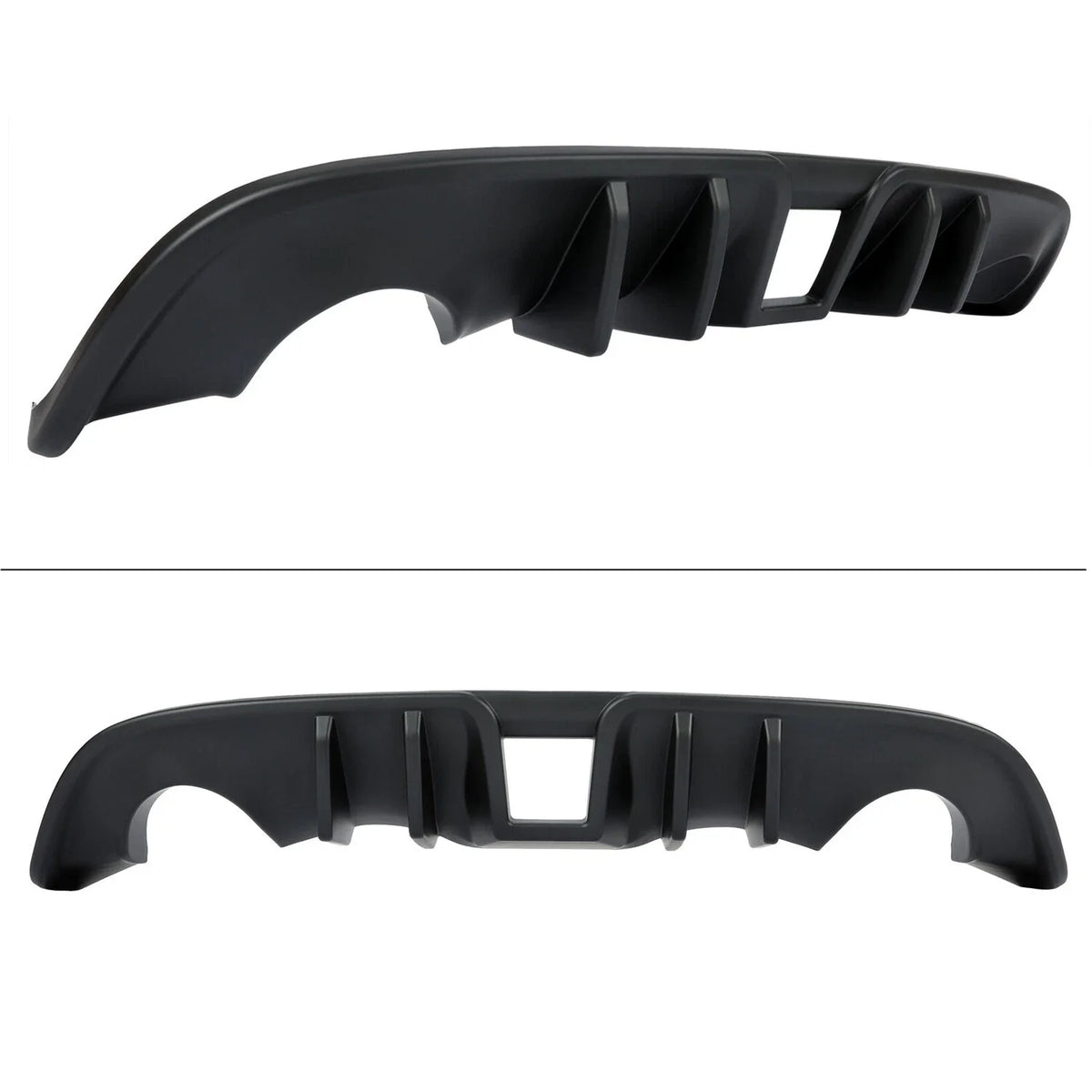 Rear Bumper Lip Diffuser Valance Vortex Shark 4 Fins for Nissan 370Z (2009–2020)