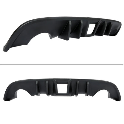 Rear Bumper Lip Diffuser Valance Vortex Shark 4 Fins for Nissan 370Z (2009–2020)