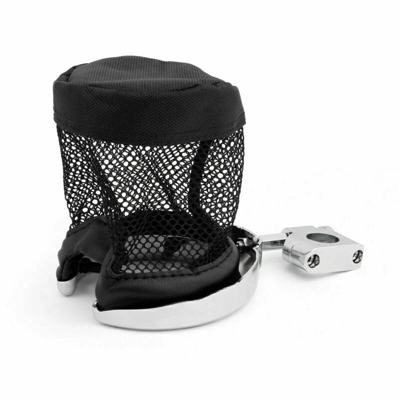 Chrome 1" Handlebar Cup Holder (Universal) for Hy T9
