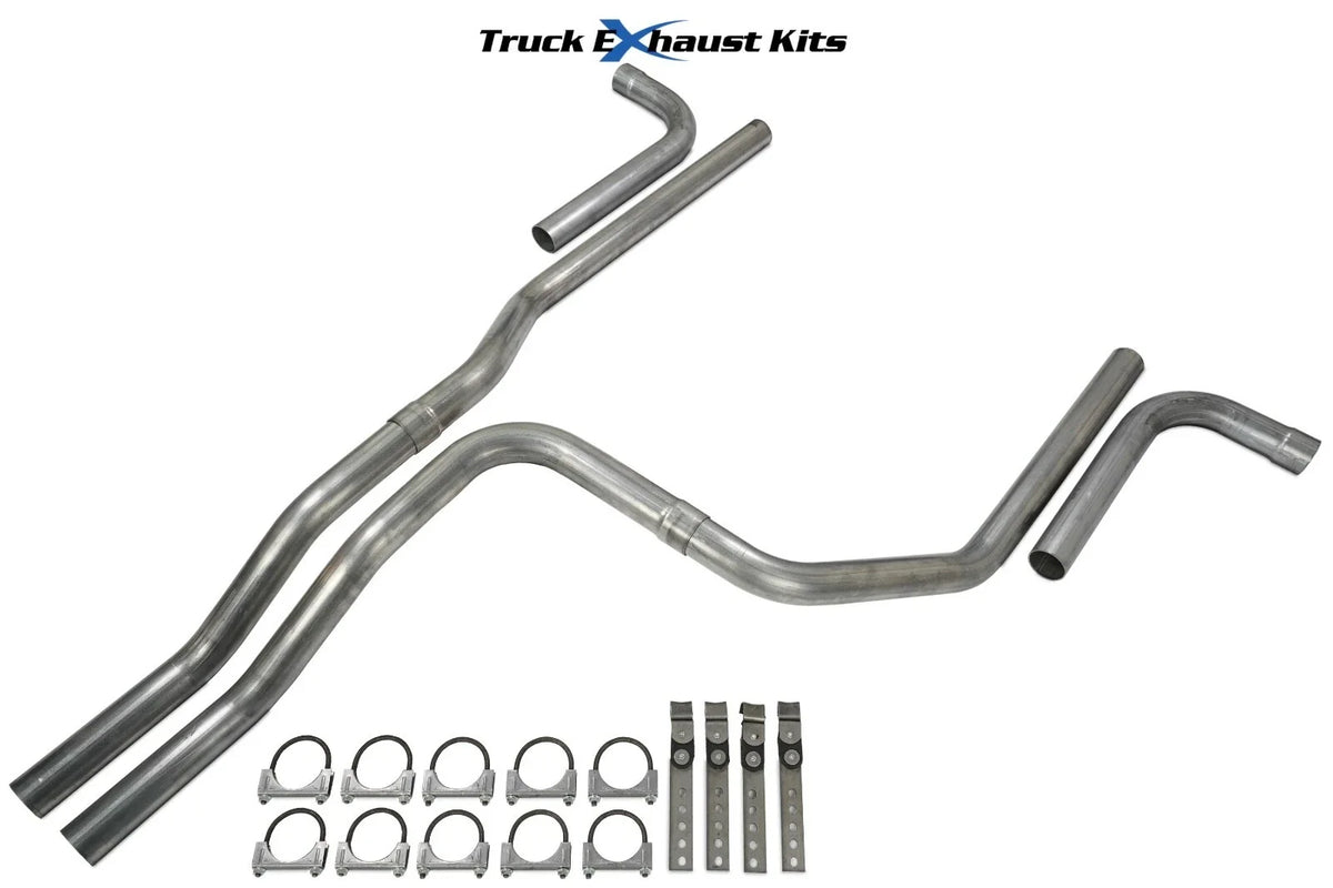 2.5" Dual Exhaust Kit for GMC Yukon XL (2000–2006) Side Exit