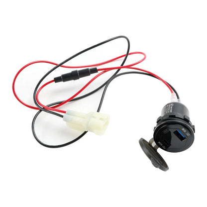 12V Charger with USB+C Socket for Honda NX400 (2024)