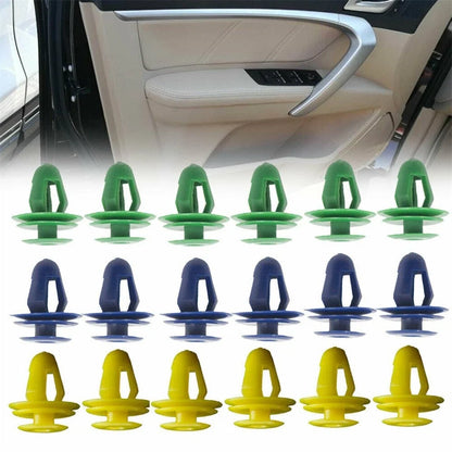 60-Piece Door Panel Clip Set for Universal Cars (Assorted Sizes)