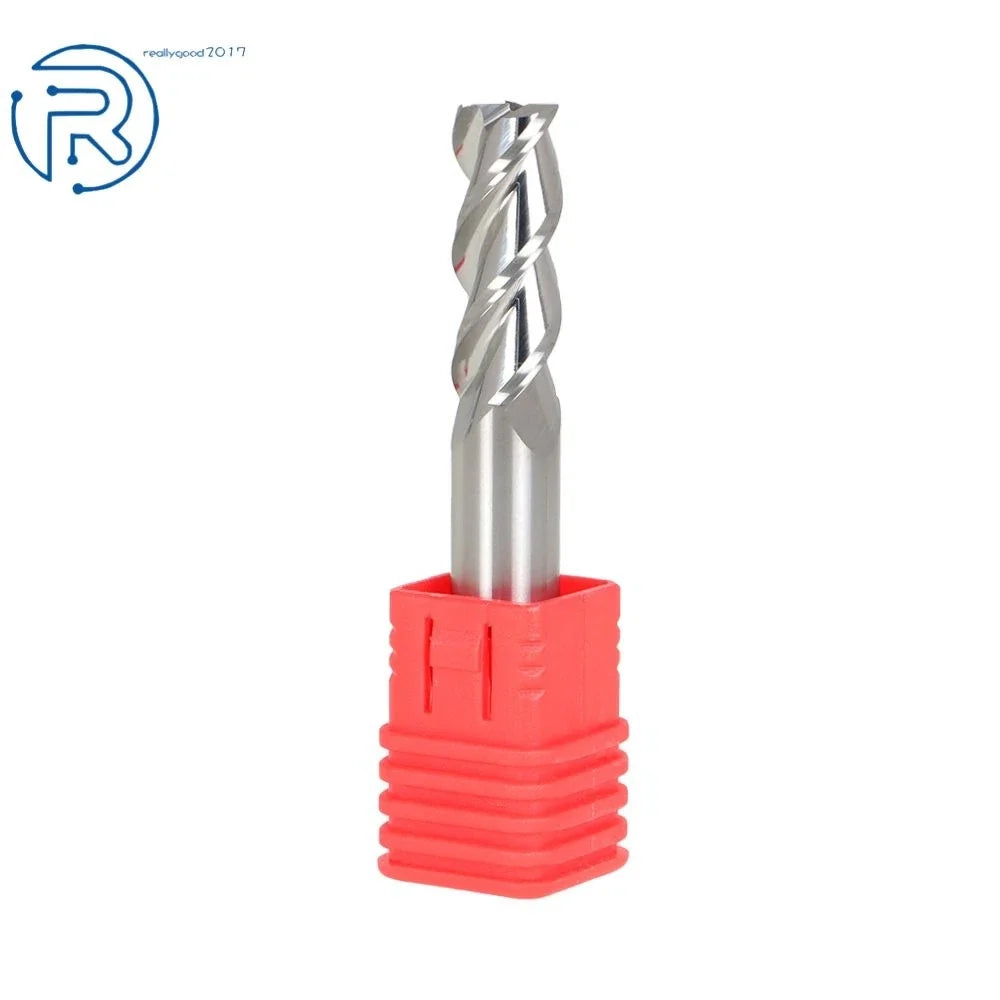 5Pcs 3/8" 3-Flute Carbide End Mill (Regular)