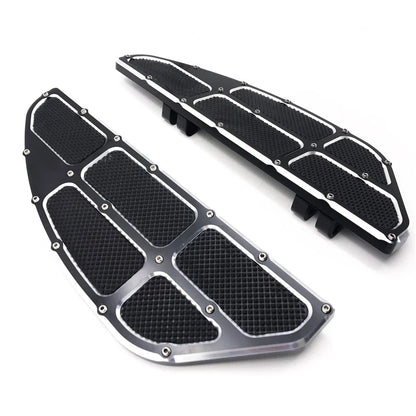 Footpeg Floorboard Pair in Black for Harley Touring 1984-2015