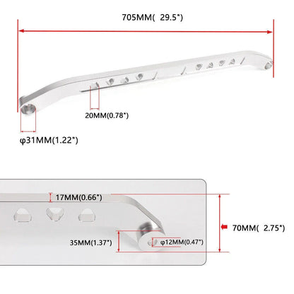Billet Rear Lower Tie Bar for Civic 1994-2001 & Integra 1992-1995