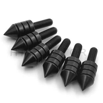 Motorcycle Windscreen Bolt Kit - Black Finish