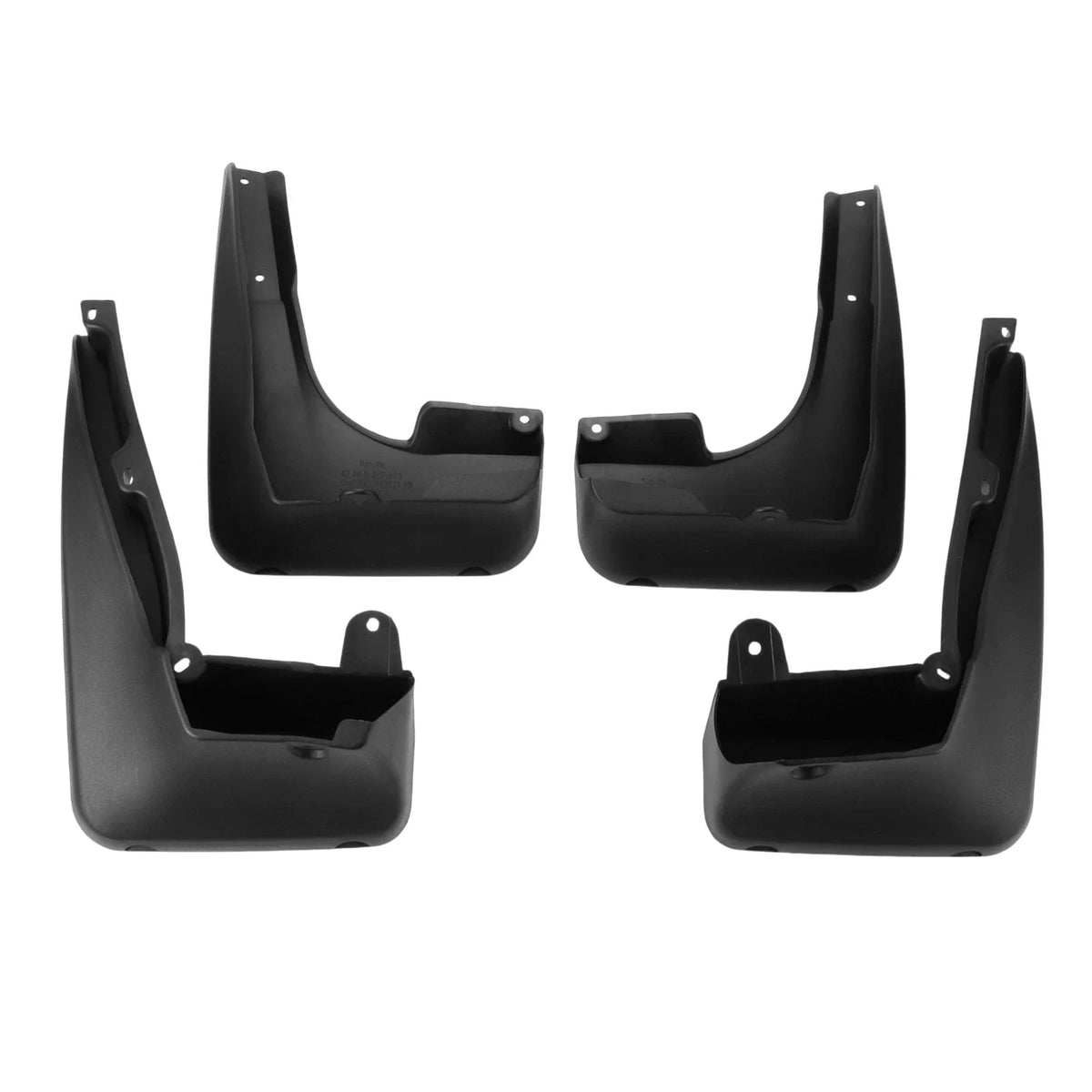 Set of 2 Mud Flaps Splash Guards for BMW 1 Series (120i) E87 (2007–2011)