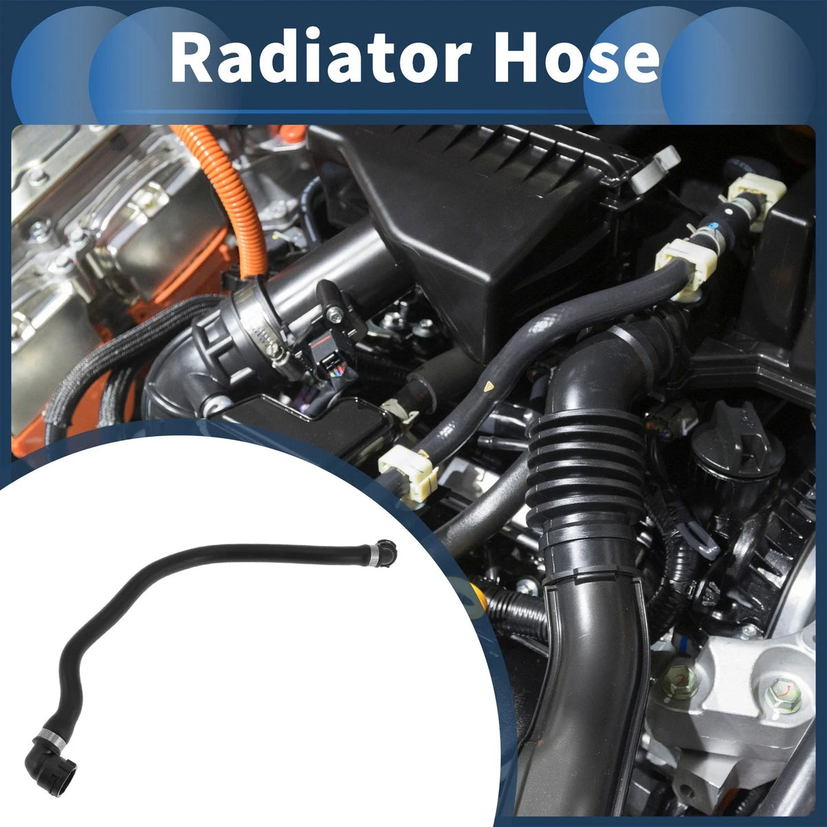 Radiator Hose for BMW 320i 2013-2016, 328i 2012-2016 No. 17127624676