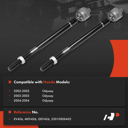 Front Tie Rod End Pair for Honda Odyssey 2002–2004 - 2X