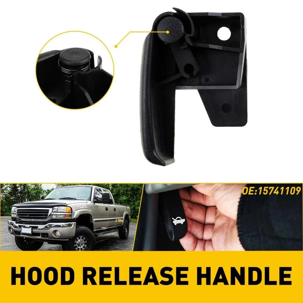 Hood Release Handle for Chevy Silverado GMC (15741109)