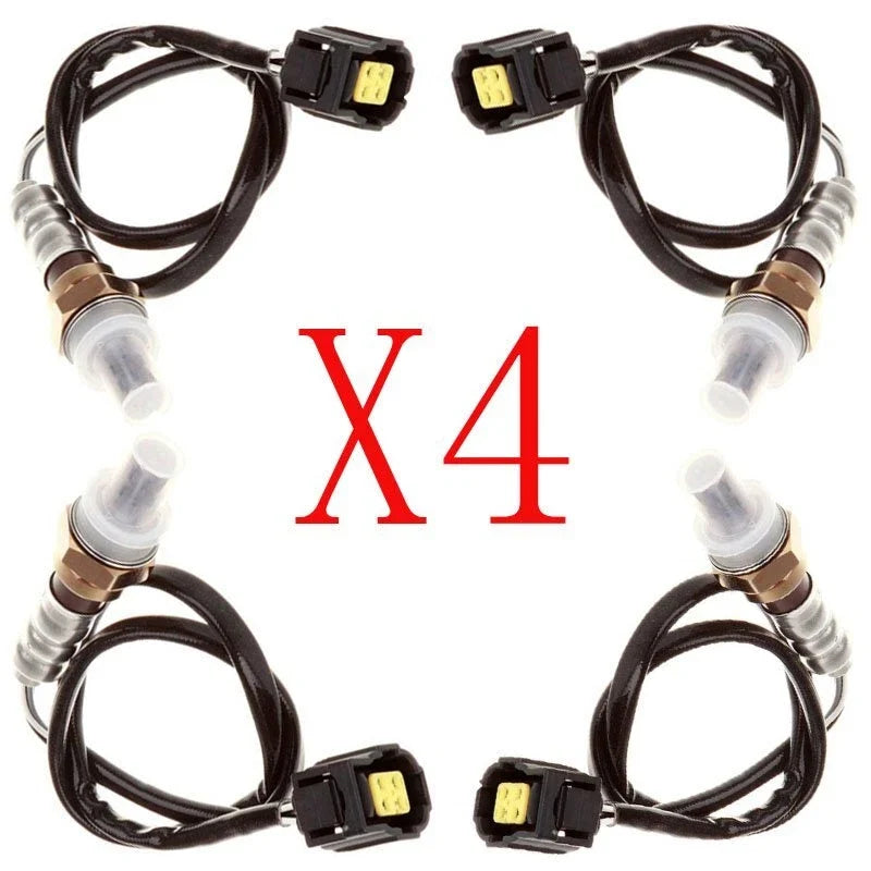 4X O2 Oxygen Sensor for Jeep Commander (2006–2010) 02 Up&Downstream