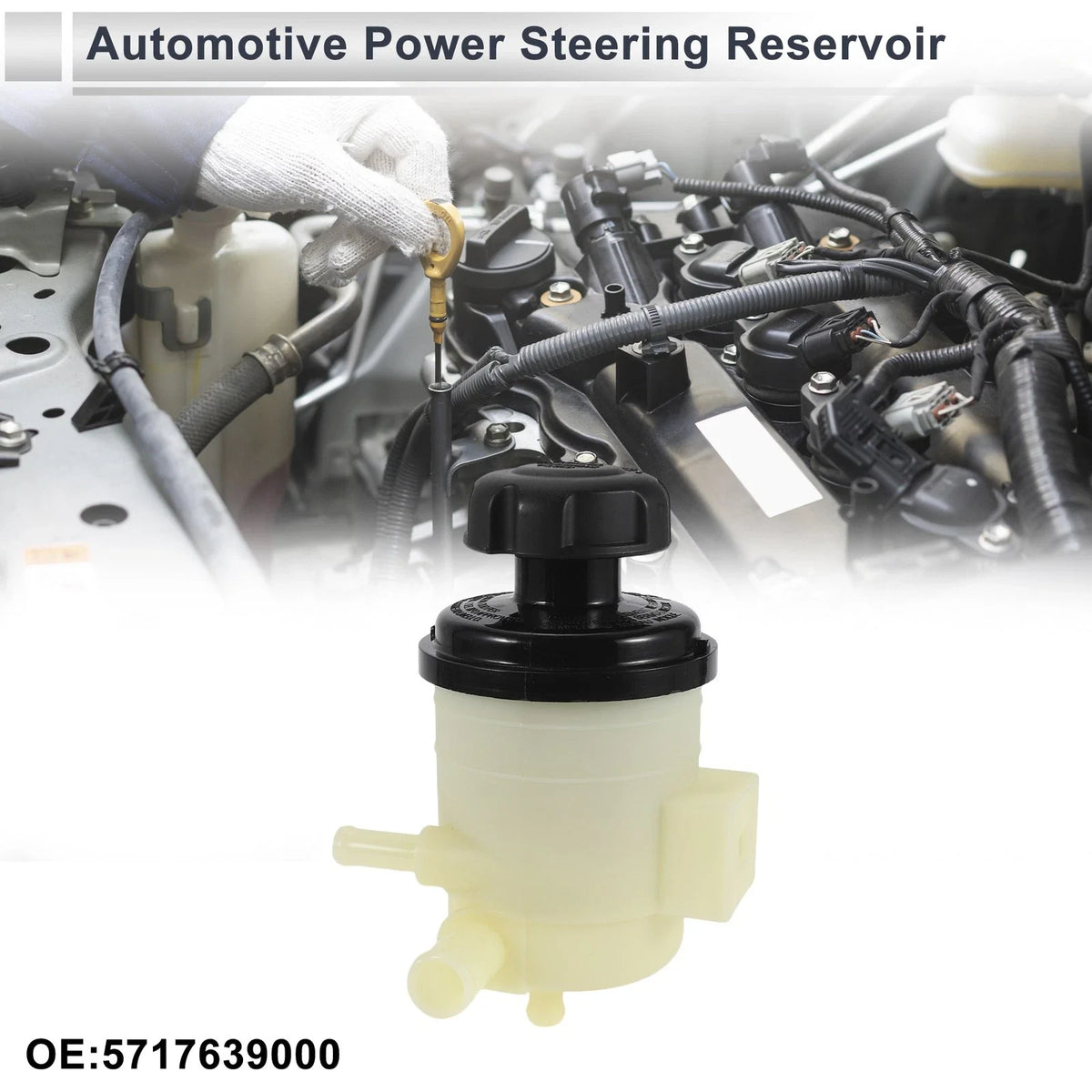 Power Steering Reservoir for Hyundai XG300 (2001) No. 5717639000 Beige