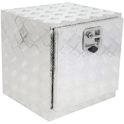 Truck Multifunctional Storage Box (18"x17"x18") - Includes 2x Chain Silver
