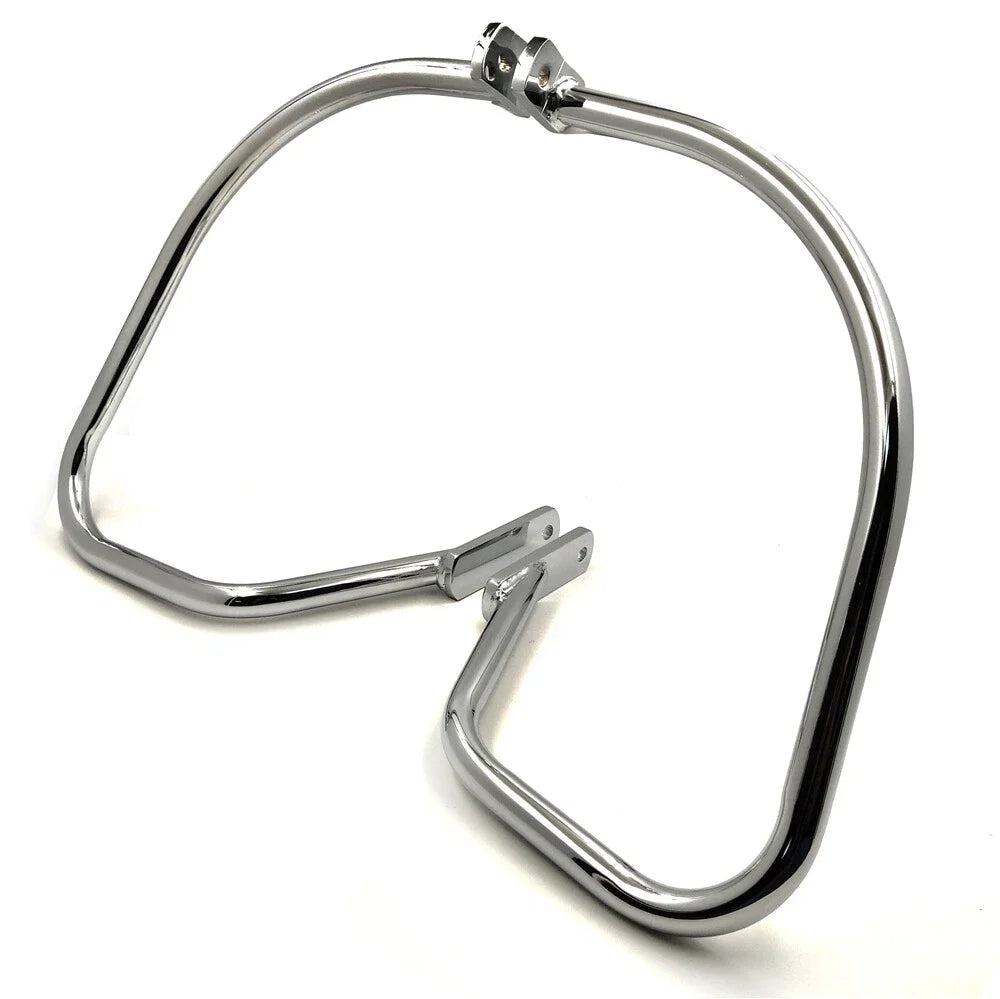 Chrome Crash Bar Saddlebag Guard Rail for Softail (2000-2017)