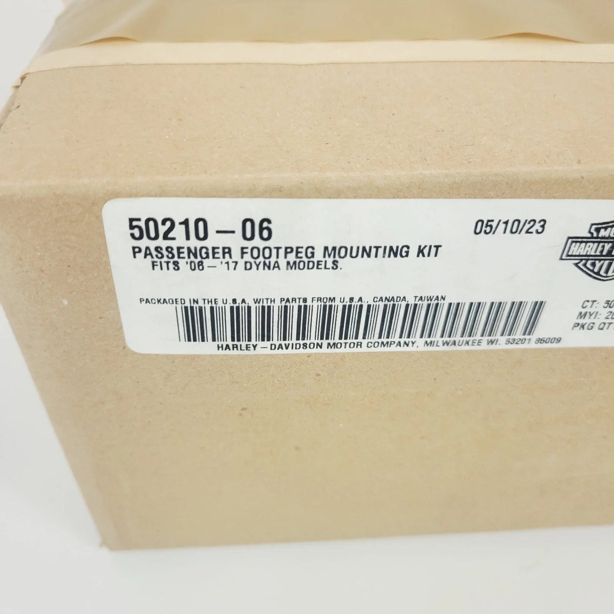 Footpeg Support Kit OEM for Dyna Harley-Davidson 2006-2017