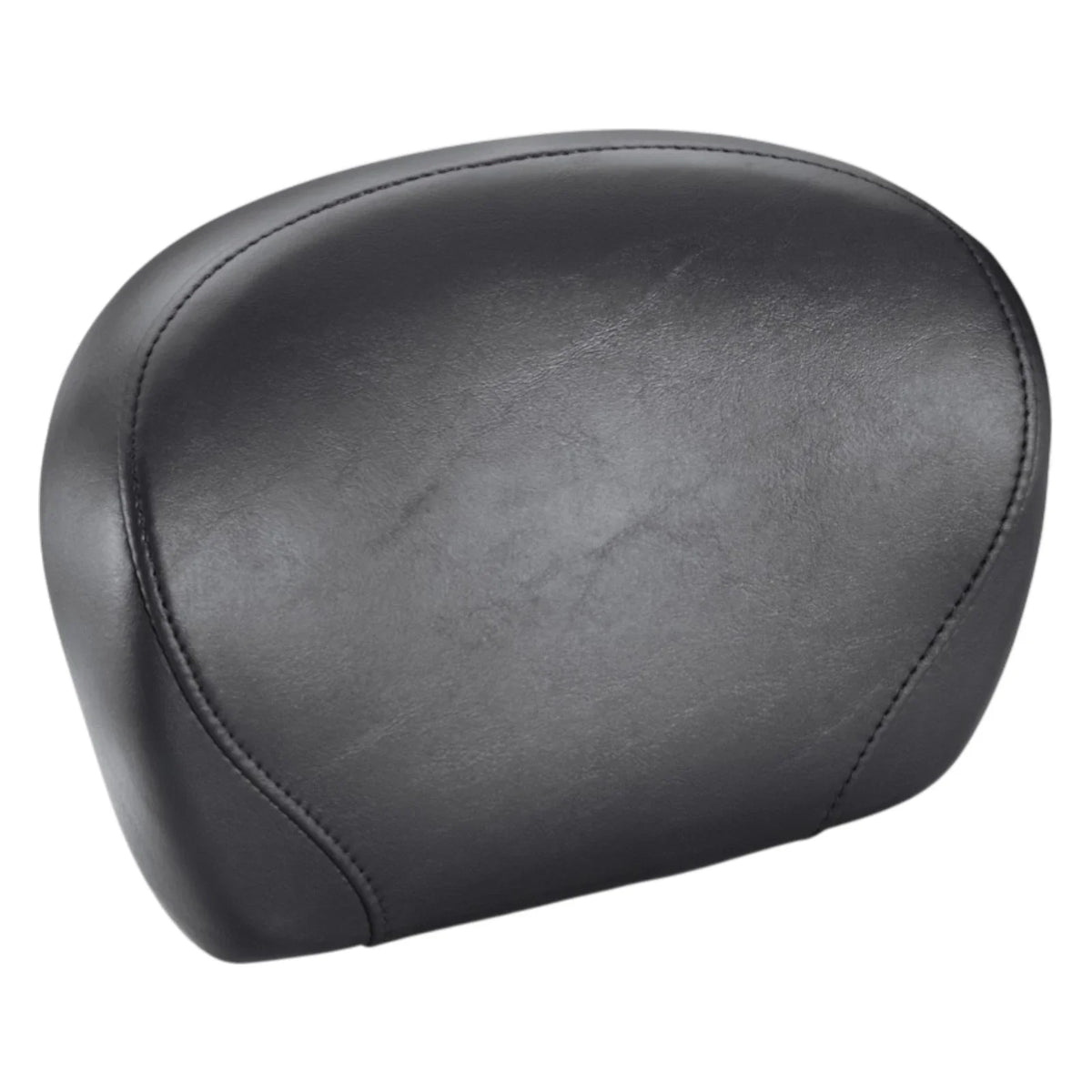 Black Smooth Passenger Backrest Pad, Low Bucket for Harley Davidson 1998