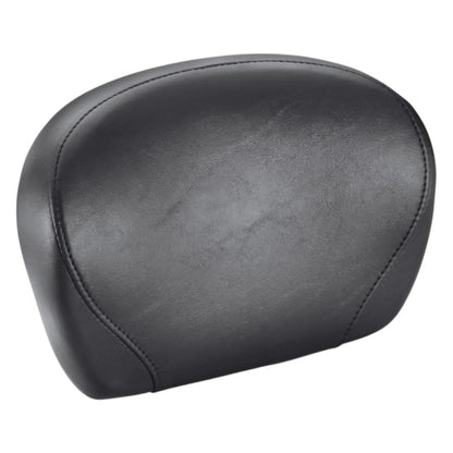 Black Smooth Passenger Backrest Pad, Low Bucket for Harley Davidson 1998