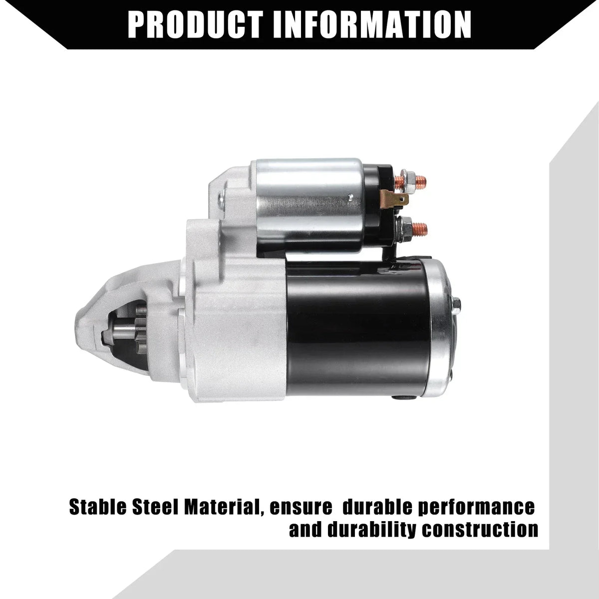 Quality Replacement Starter Motor for 2007-2010 Chrysler Sebring