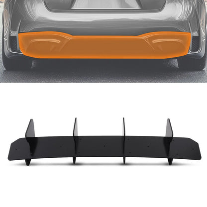 Side Splitters & Rear Diffuser Kit for VW Golf MK7 GTI 2015-2021