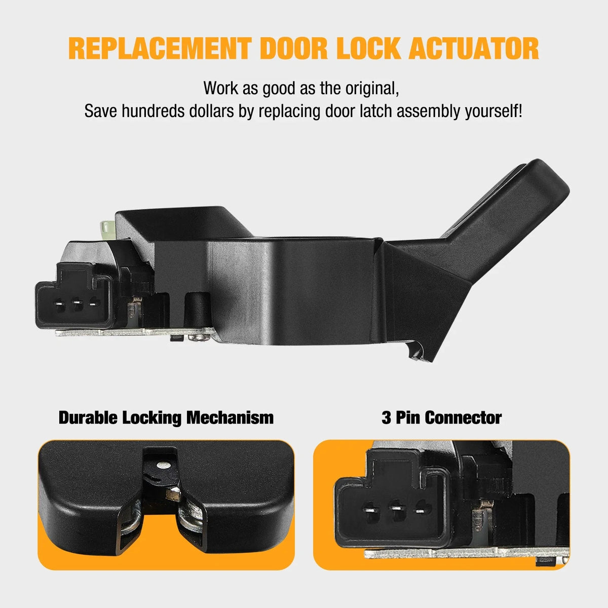 Tailgate Latch Lock for Toyota Corolla Sedan (2015–2019)