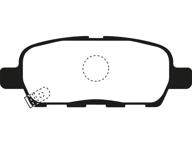 QC481GV Rear Brake Pad Set for Suzuki Grand Vitara (2009-2013)