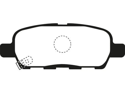 QC481GV Rear Brake Pad Set for Suzuki Grand Vitara (2009-2013)