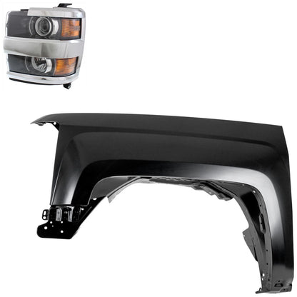 Headlight Kit for Chevy Silverado 2500 HD, 3500 HD (2015–2019) - Left Side