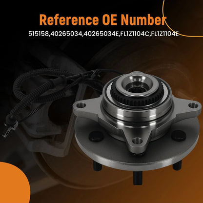Front Wheel Hub Bearing Assembly for Lincoln Navigator 4WD (2015–2017) FL1Z1104C