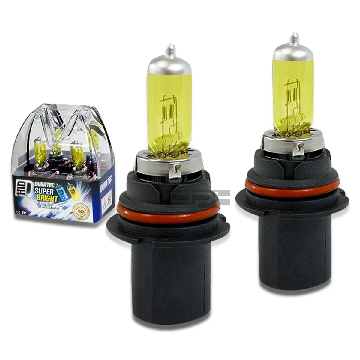 9007 HID Xenon Yellow Replacement Headlight Bulbs for