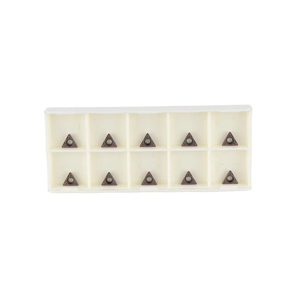 Set of 10 C Angle Carbide Inserts for Chamfering