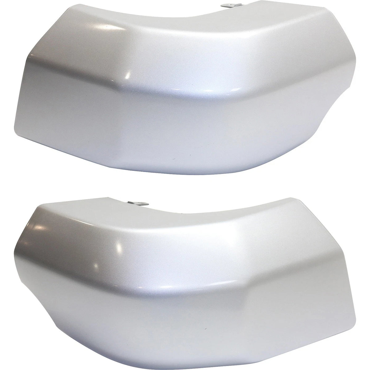 Bumper End Set for Toyota FJ Cruiser (2007–2014) Rear Left & Right Painted Silver