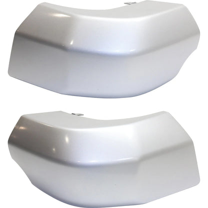 Bumper End Set for Toyota FJ Cruiser (2007–2014) Rear Left & Right Painted Silver