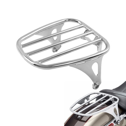 Chrome Solo Seat Rack for Softail Heritage Classic Harley 2018-2025