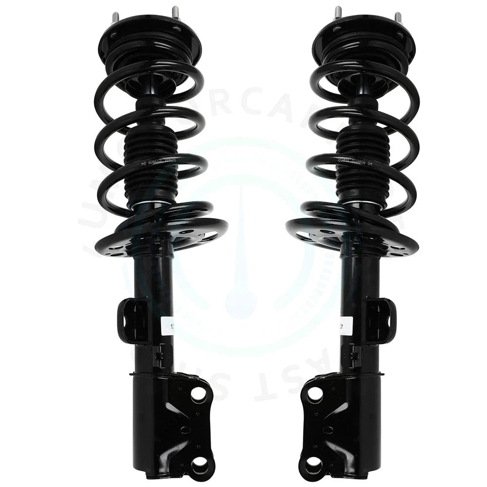 2X Front Complete Struts w/Coil Spring for Ford Flex Lincoln MKT (2013–2019)