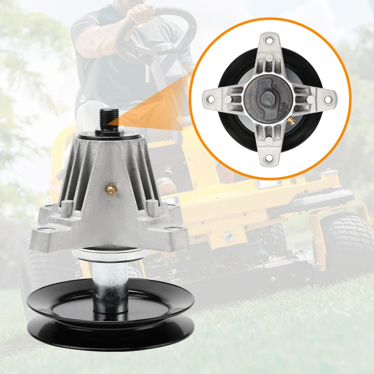 3 Deck Spindle Assembly 618P09256 for Cub Cadet ZT1-50 (2019–2023)