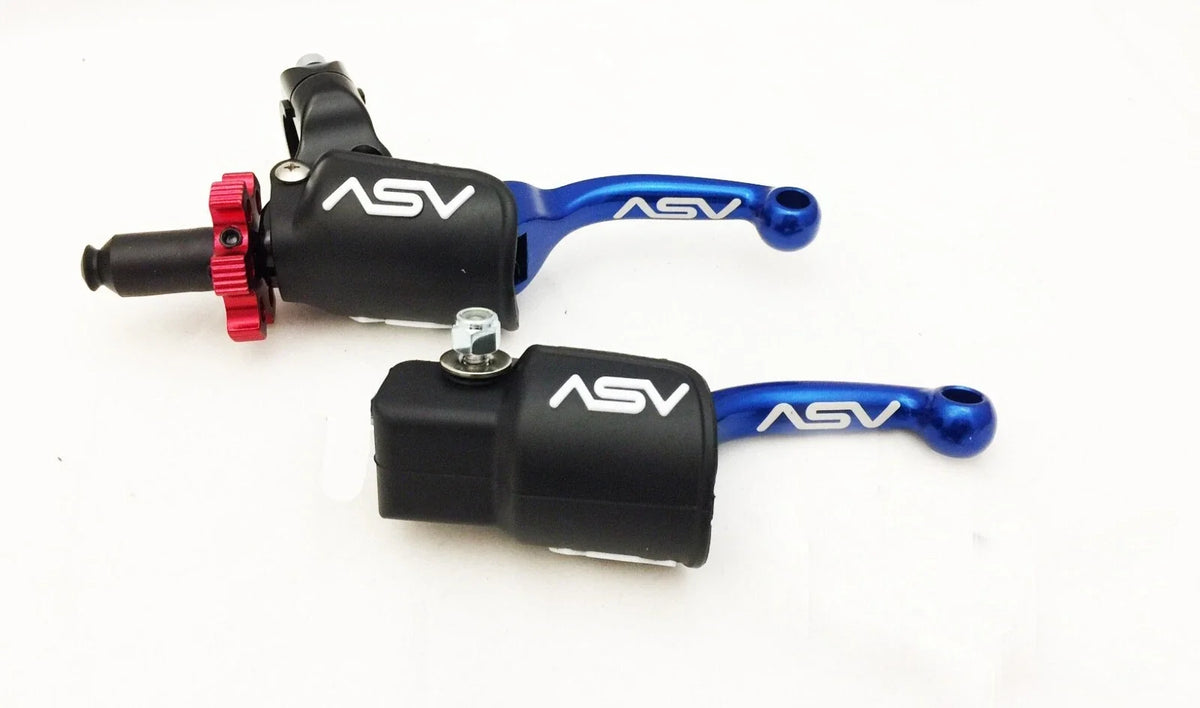 ASV F3 Shorty Clutch Perch Levers for Yamaha YZ 65 85 125 250 (2010–2023)