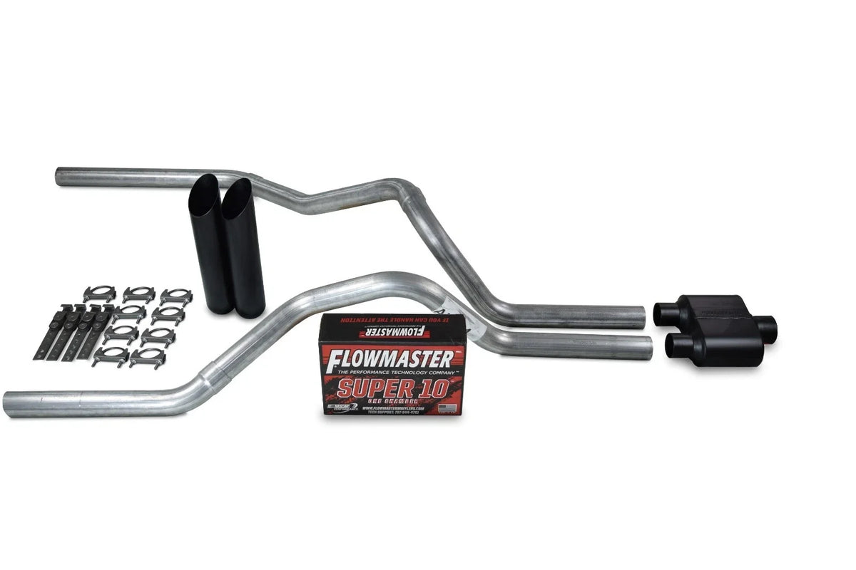 Dual Exhaust Kit 2.5" with Flowmaster Super 10 for Ford F150 2015-2020