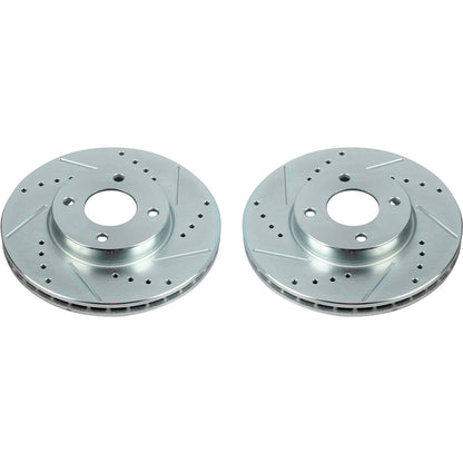 2X Brake Discs for Kicks Versa 2018–2024