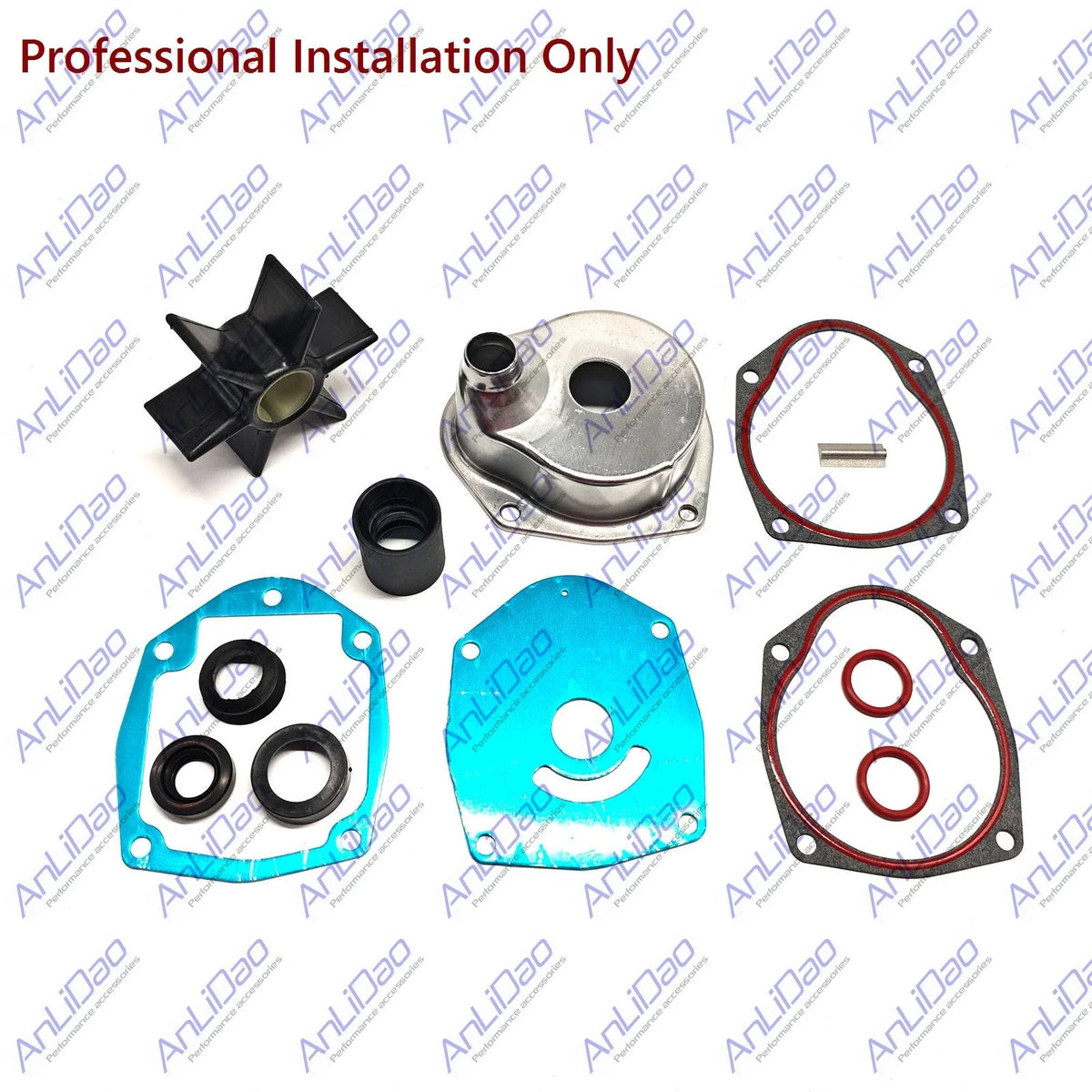 Water Pump Upper Repair Kit for Mercury F75-F150 EFI Outboards (46-8M0061040)