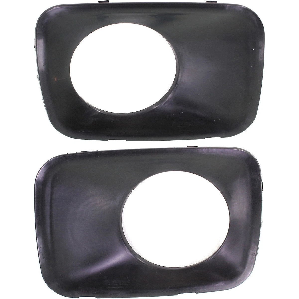 Fog Light Trim Set for Honda Pilot (2009–2011) - Left & Right, Primed Plastic