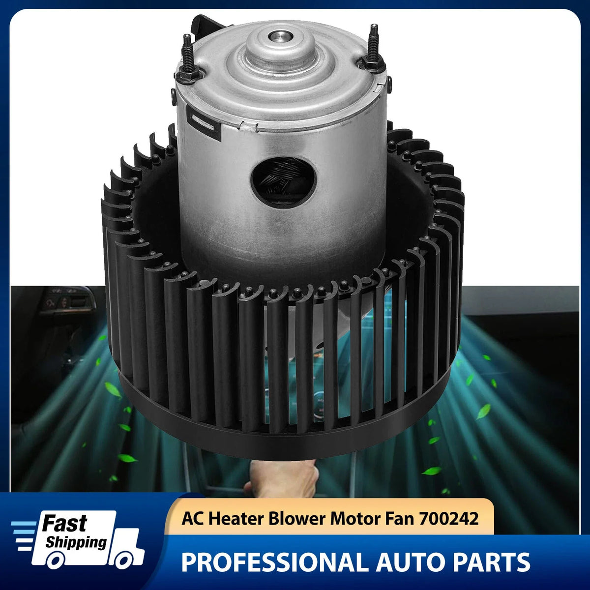 HVAC Heater Blower Motor with Fan Cage for Chevrolet Cobalt HHR G5 (2005–2010)