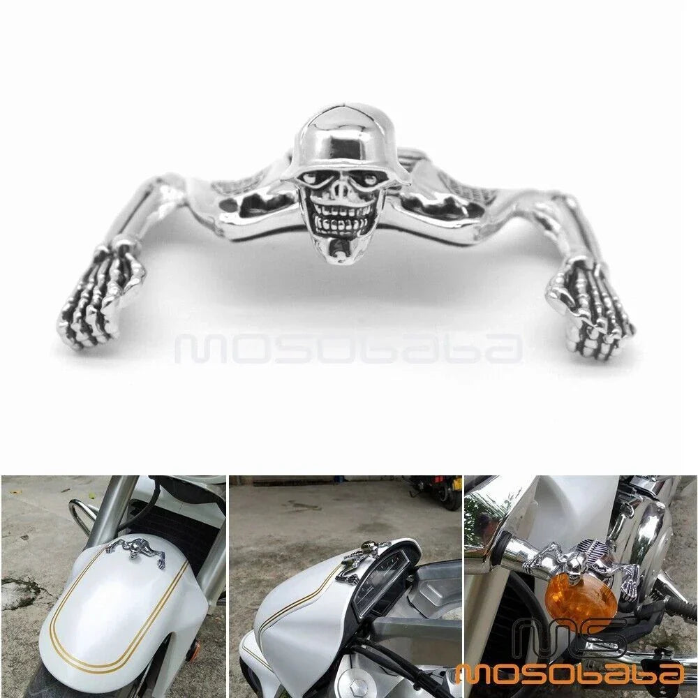 4" Headlight Visors for Harley with Fender Ornaments