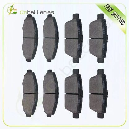 Brake Pads for Front & Rear Honda Ridgeline 2006-2011 - Low Dust
