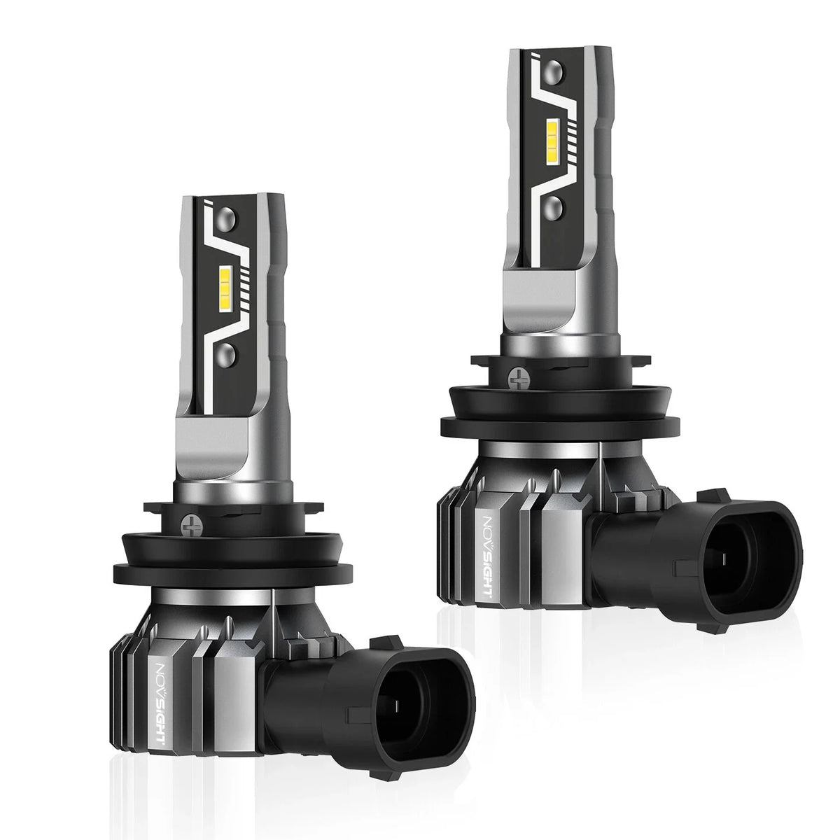 LED Headlight Bulbs H11 H9 H8 10000LM 6500K - 2X for NOVSIGHT