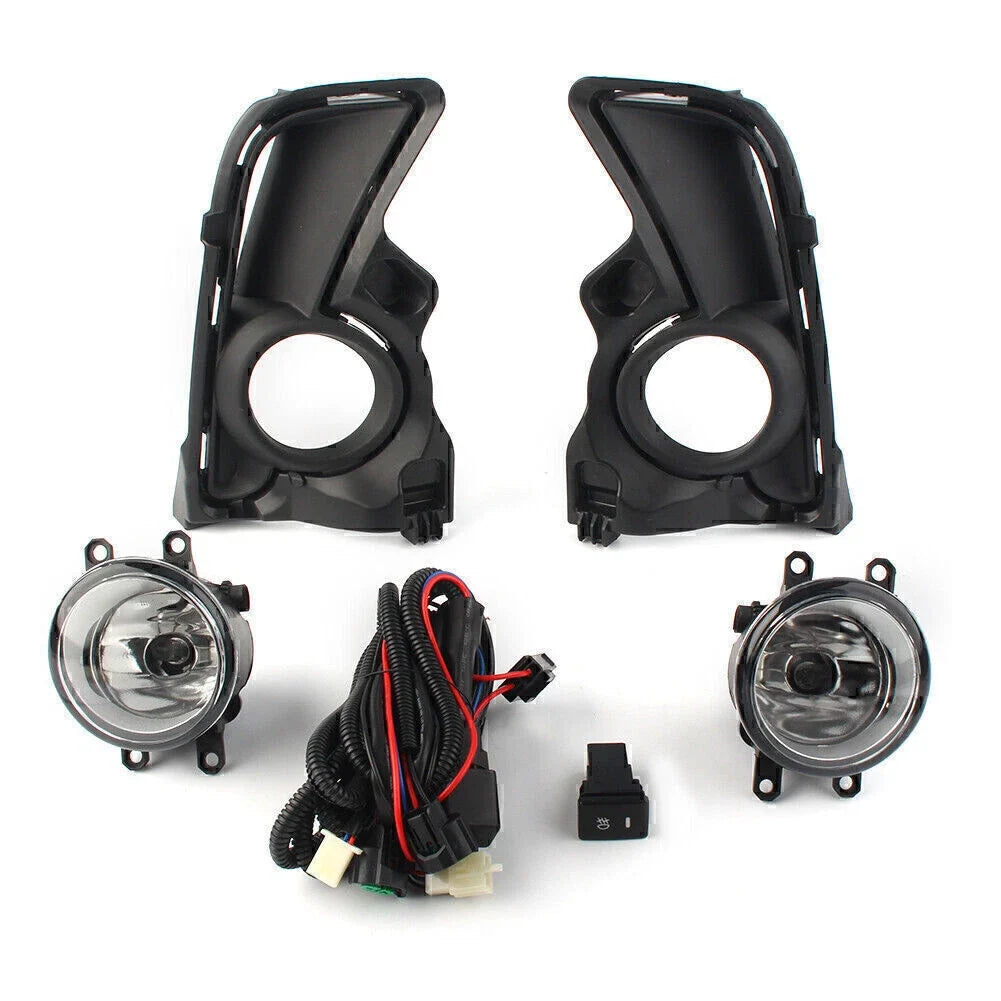 Fog Lights Kit for Toyota Highlander (2017–2019) - Includes Switch & Wire Cover